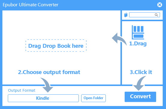 Epubor Ultimate eBook Converter Screenshot